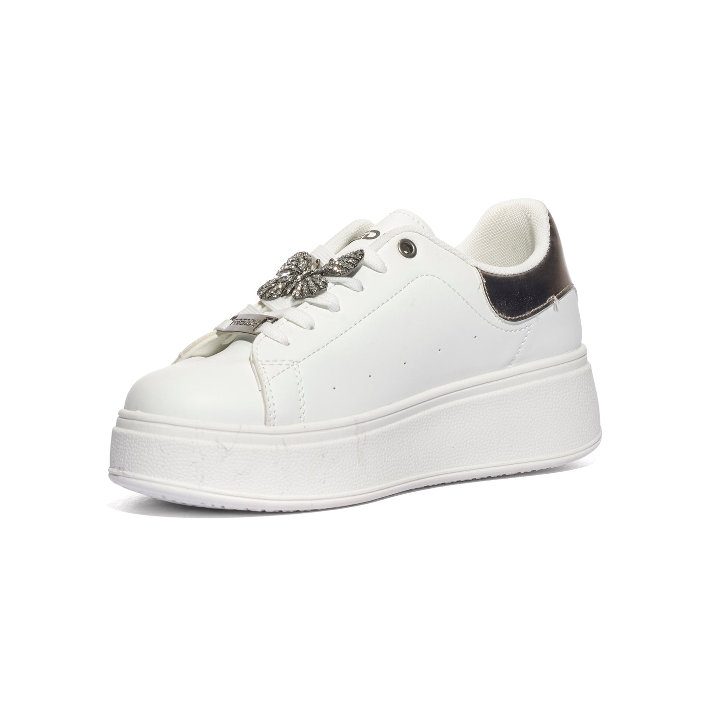 FREDDY FY7717 WHITE PEWTER Sneakers Donna 