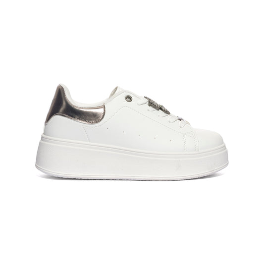 FREDDY FY7717 WHITE PEWTER Sneakers Donna 