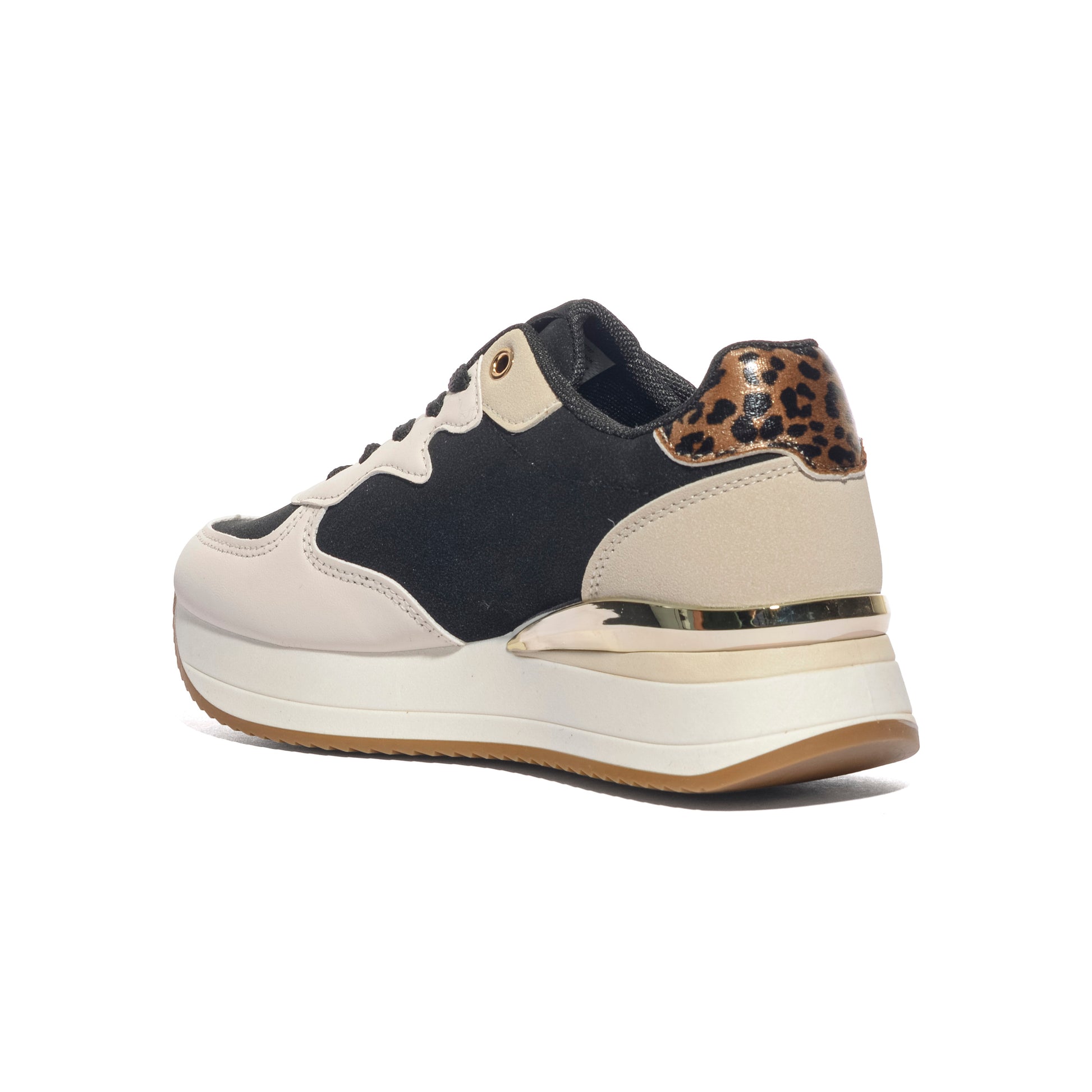 FREDDY FY7727 WHITE BLACK Sneakers Donna 
