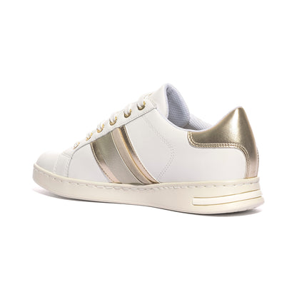 GEOX D361BE 085BN WHITE LT GOLD    C1327 Sneakers Donna 