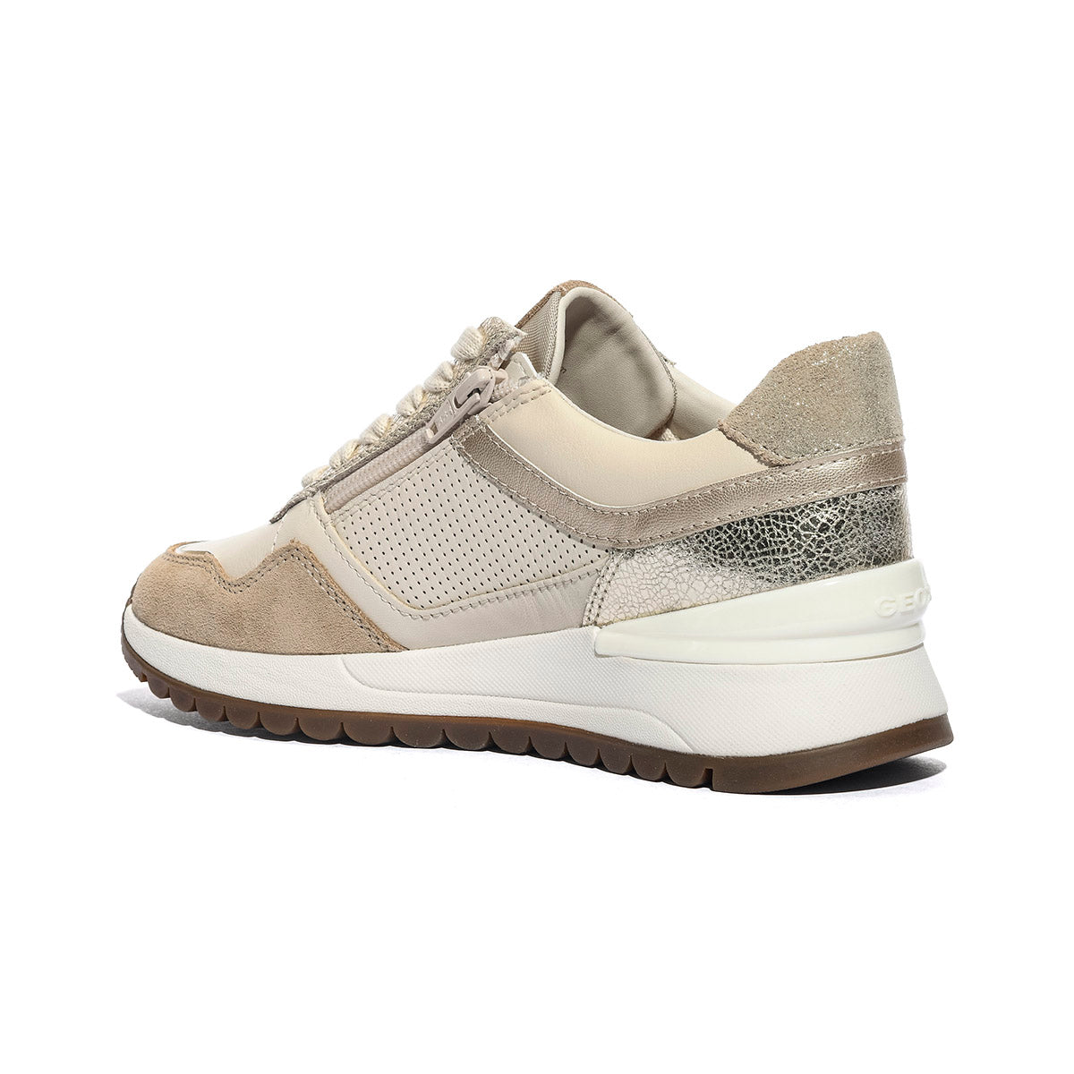 GEOX D6500A 085CF PAPYRUS LT GOLD  C1S2L Sneakers Donna 