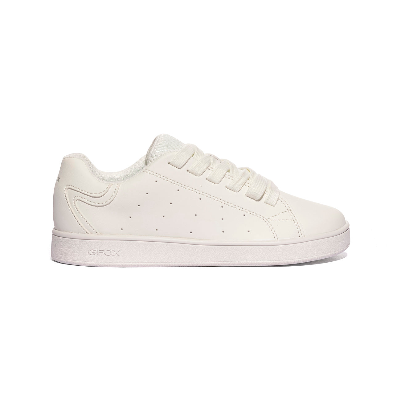GEOX J55LSB 000BC WHITE   C1000 Sneakers Bambino 