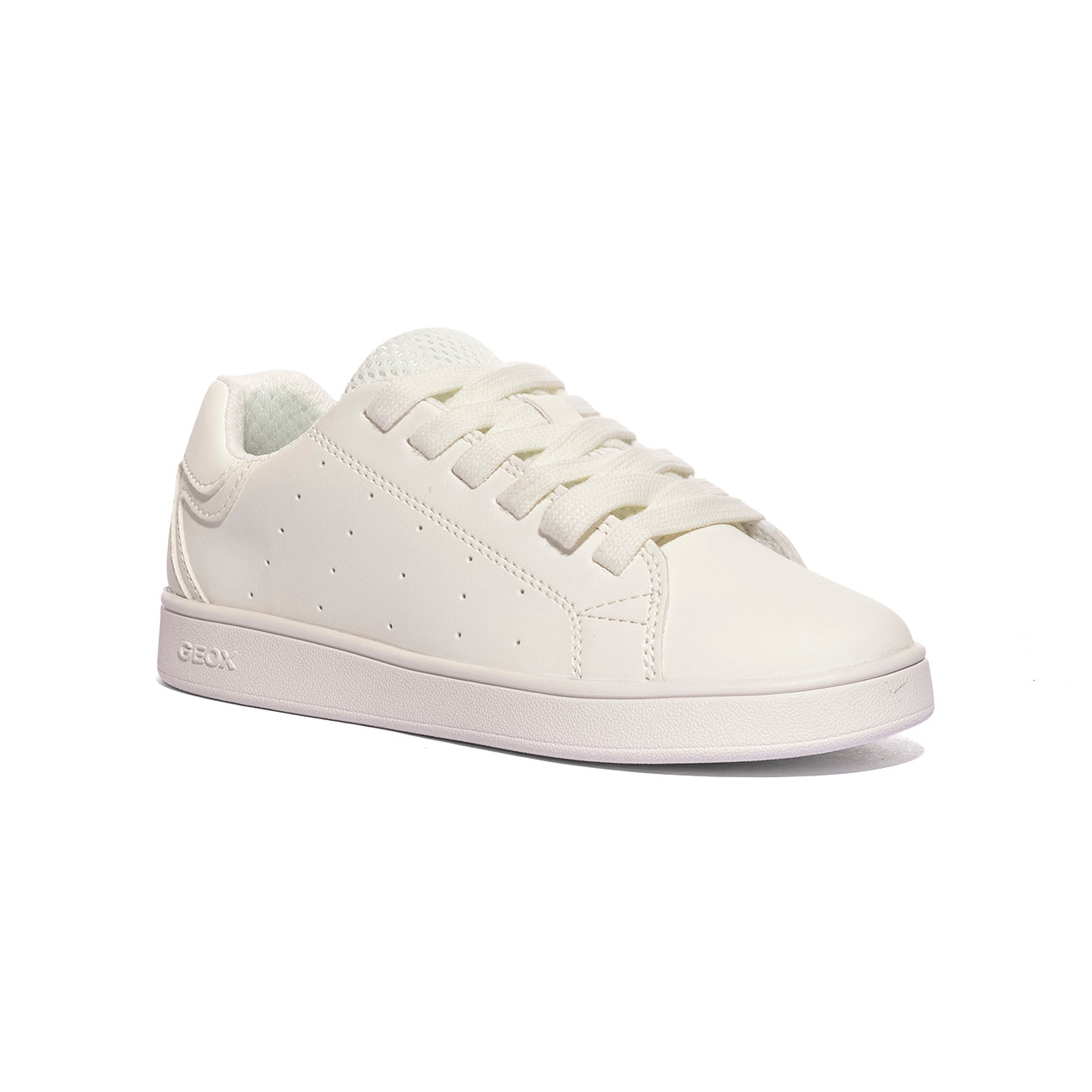 GEOX J55LSB 000BC WHITE   C1000 Sneakers Bambino 