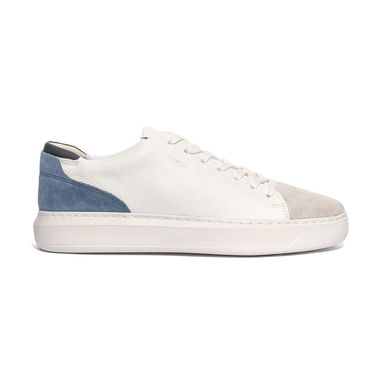 GEOX U655WA 4722 WHITE BLUE    C0006 Sneakers Uomo 