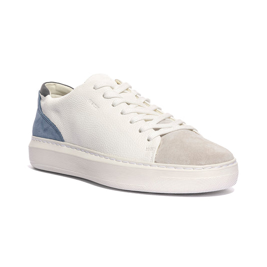 GEOX U655WA 4722 WHITE BLUE    C0006 Sneakers Uomo 