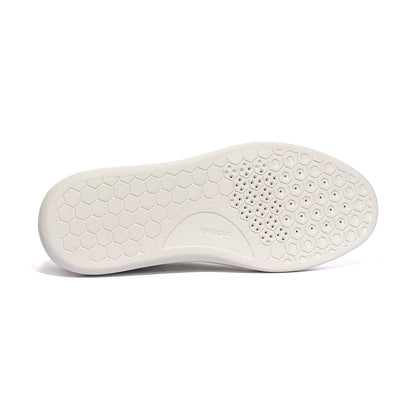 GEOX U655WA 4722 WHITE BROWN   C1224 Sneakers Uomo 