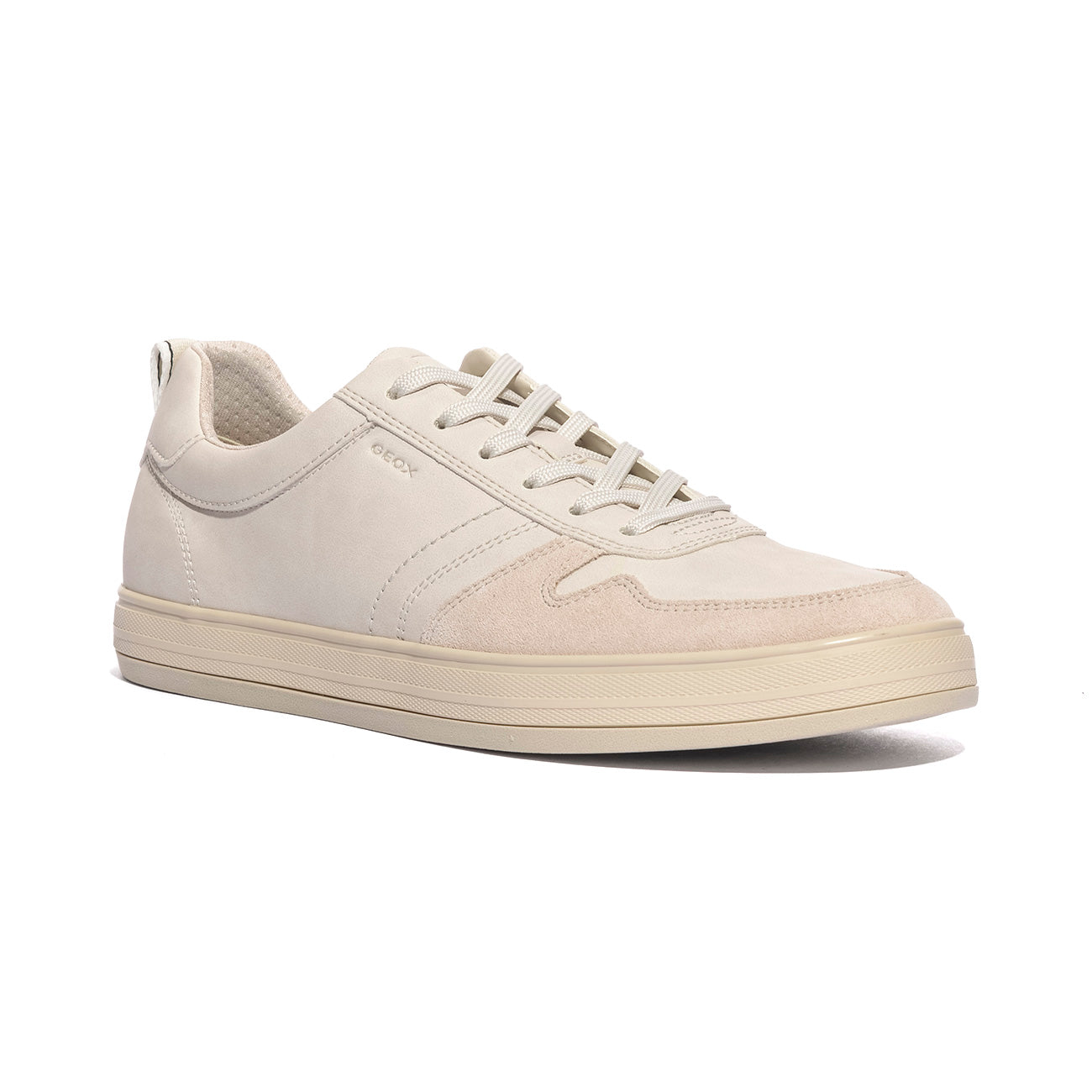 GEOX U65LSE 0EK22 OFF WHITE  C1002 Sneakers Uomo 