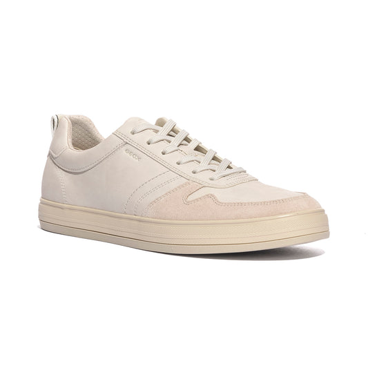GEOX U65LSE 0EK22 OFF WHITE  C1002 Sneakers Uomo 