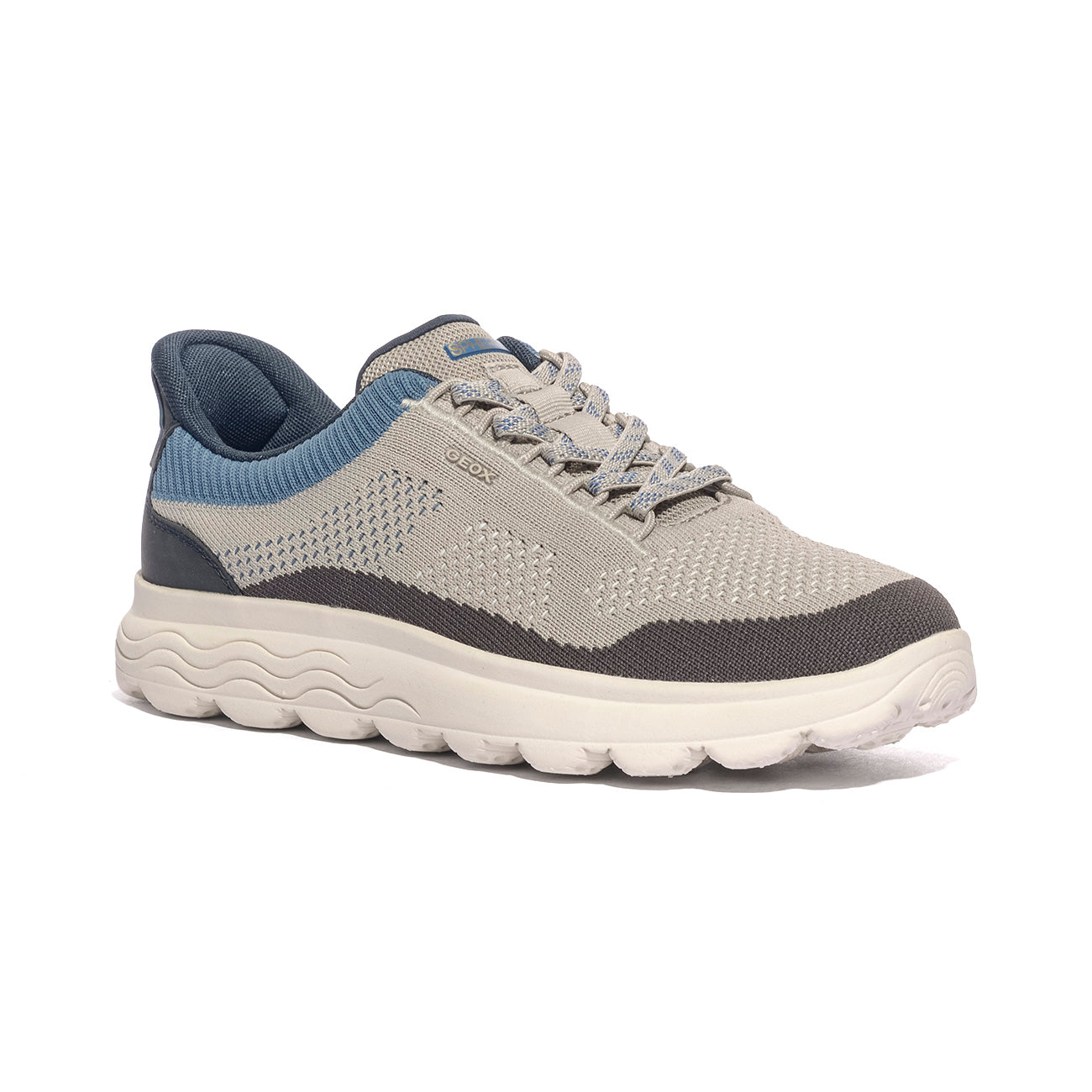 GEOX U65MPE 06KEK LT GREY NAVY  C1297 Sneakers Uomo 