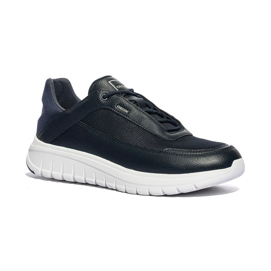 GEOX U65N4D 0BU11 NAVY OFF WHITE   C0836 Sneakers Uomo 