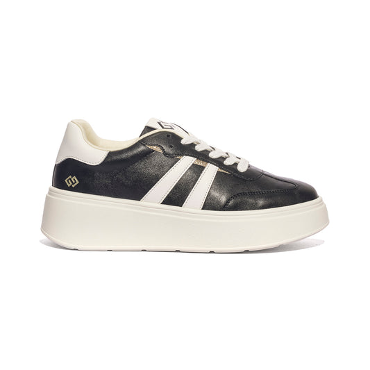 GOLD & GOLD GB883 NERO BIANCO Sneakers Donna 