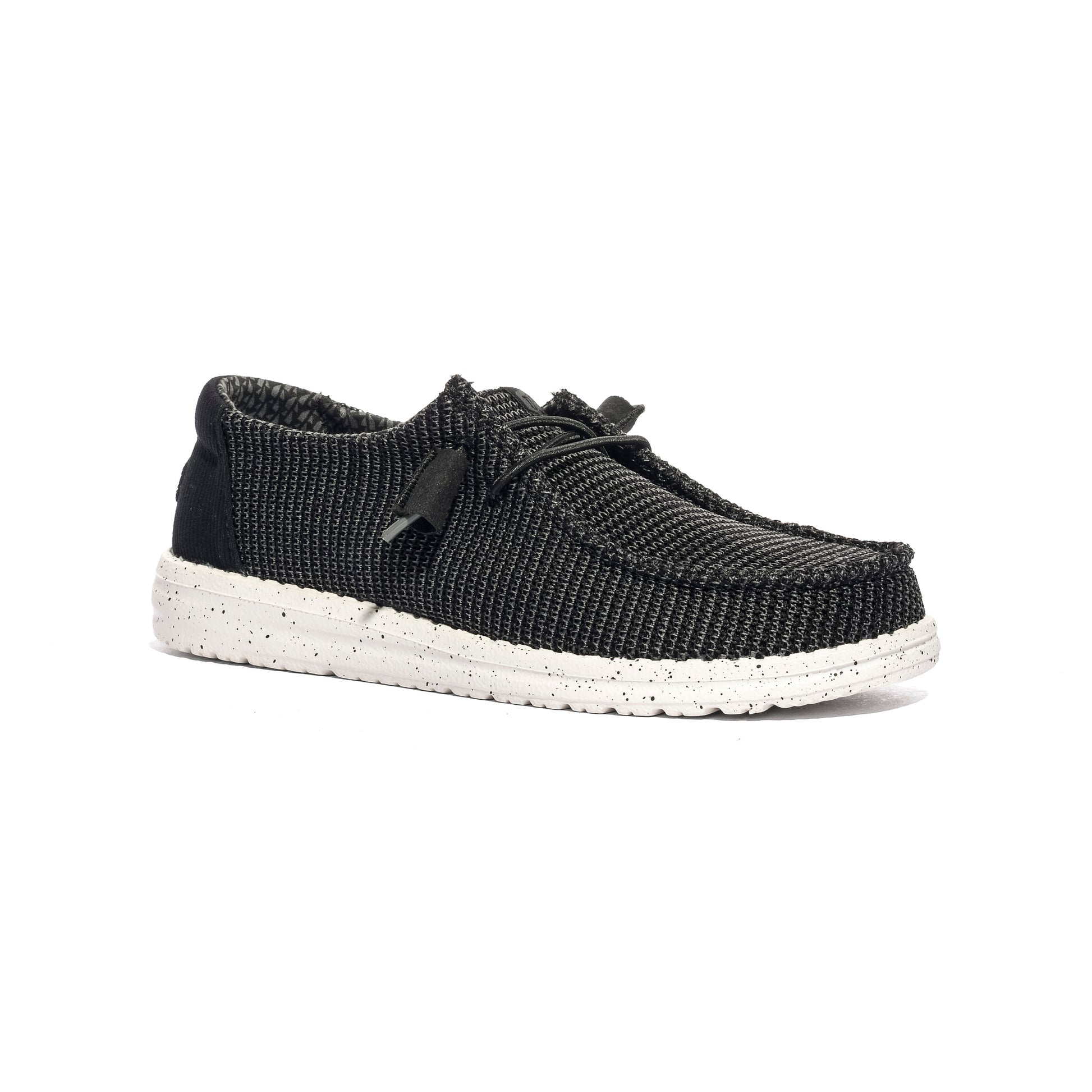 HEY DUDE HD.41878 Black White Slip-on Donna 