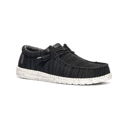 HEY DUDE HD.41898 Black White Slip-on Uomo 
