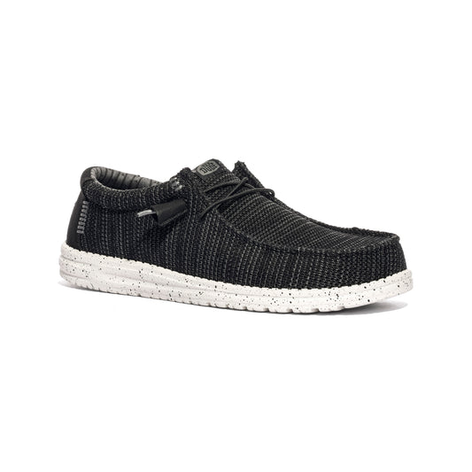 HEY DUDE HD.41898 Black White Slip-on Uomo 