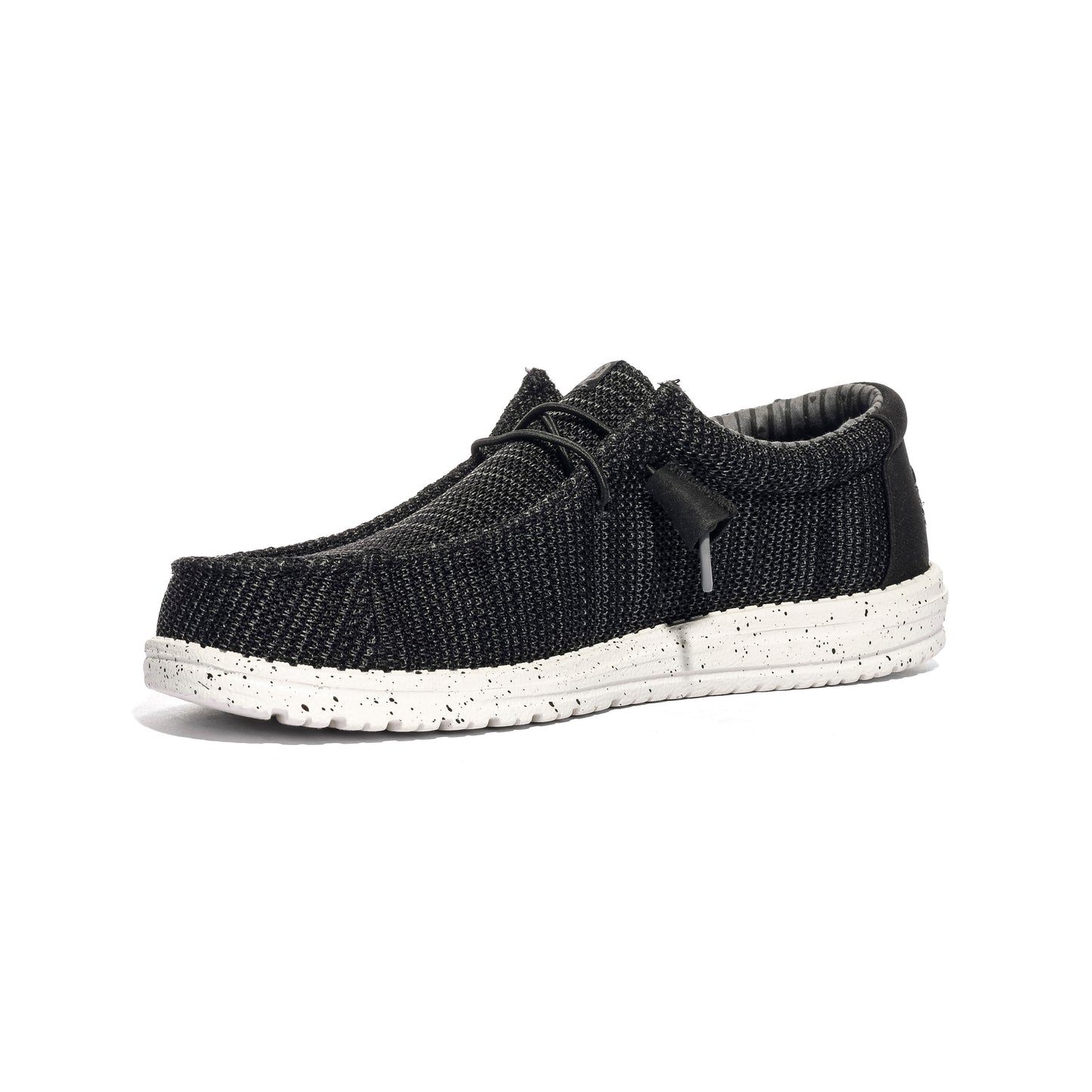 HEY DUDE HD.41898 Black White Slip-on Uomo 