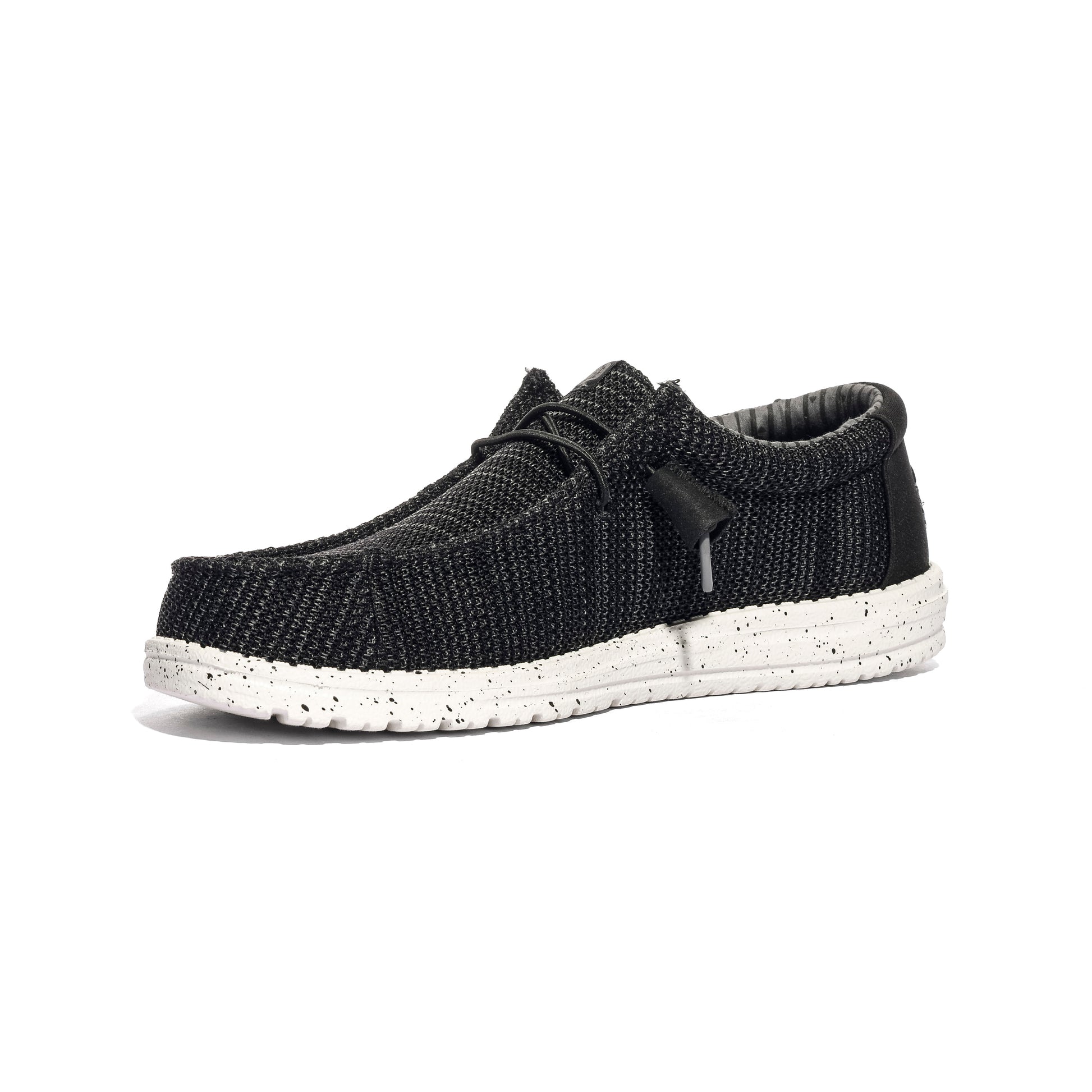 HEY DUDE HD.41898 Black White Slip-on Uomo 