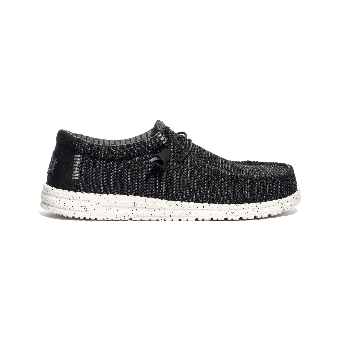 HEY DUDE HD.41898 Black White Slip-on Uomo 