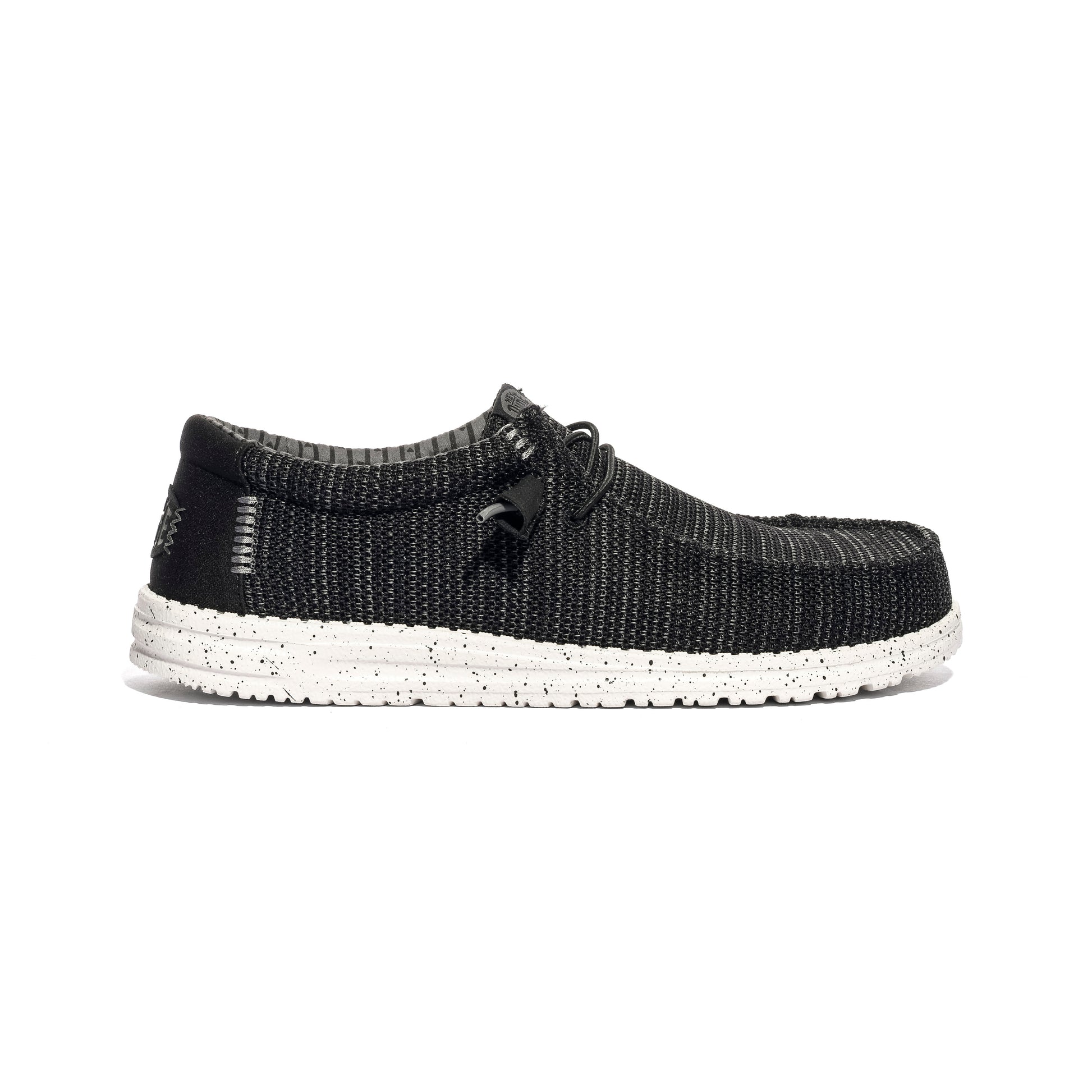 HEY DUDE HD.41898 Black White Slip-on Uomo 