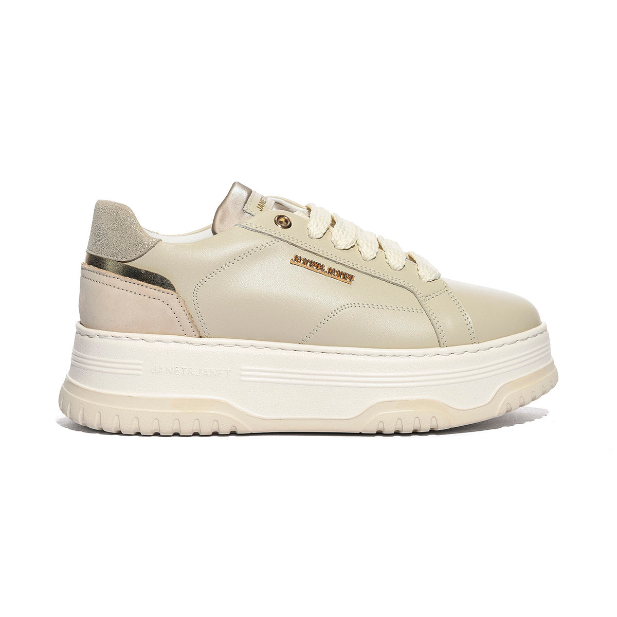 JANET&JANET J-552A BEIGE Sneakers Donna 
