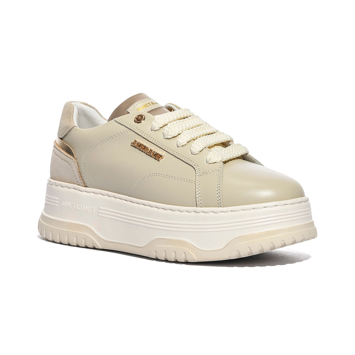 JANET&JANET J-552A BEIGE Sneakers Donna 