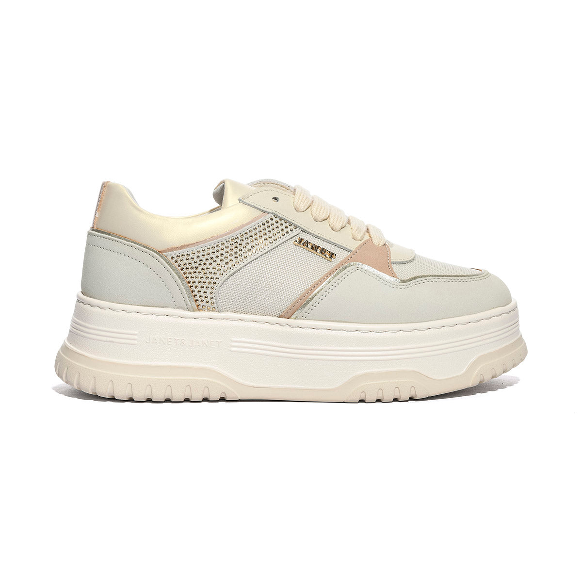 JANET&JANET J-553D BEIGE Sneakers Donna 