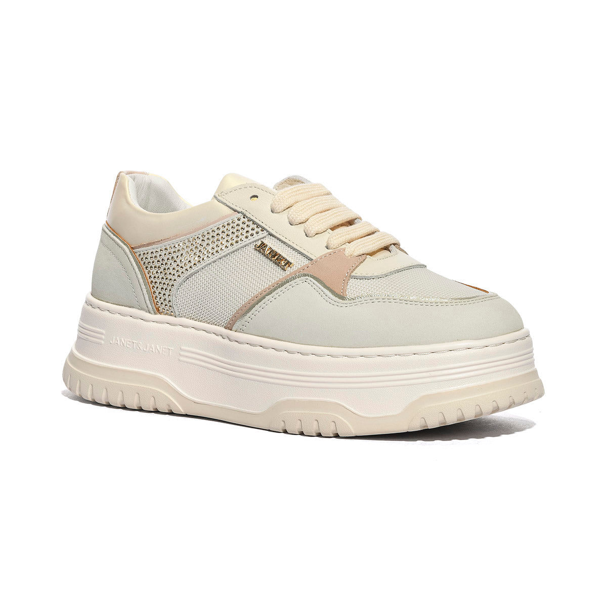 JANET&JANET J-553D BEIGE Sneakers Donna 