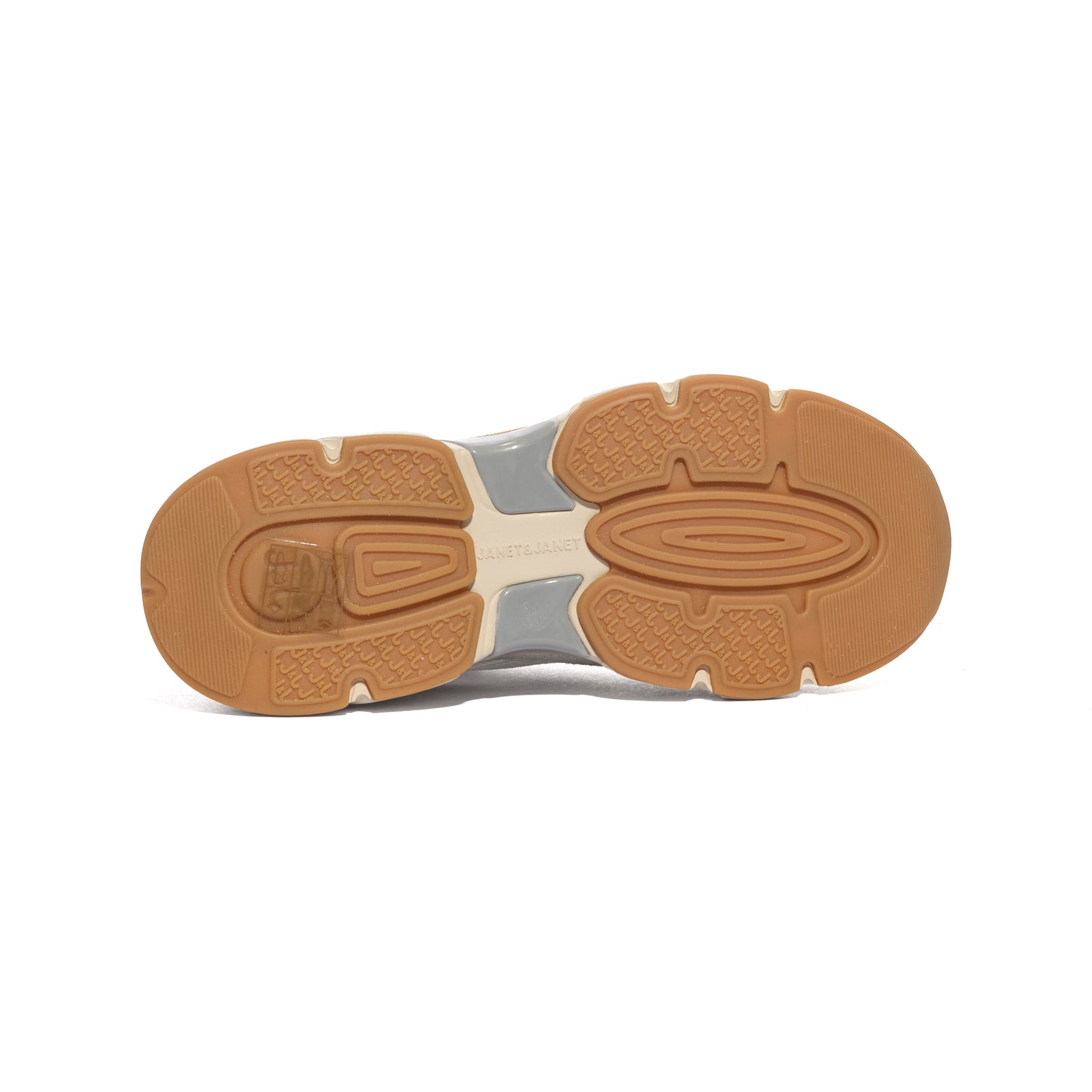 JANET&JANET J-612 BEIGE NUDE Sneakers Donna 