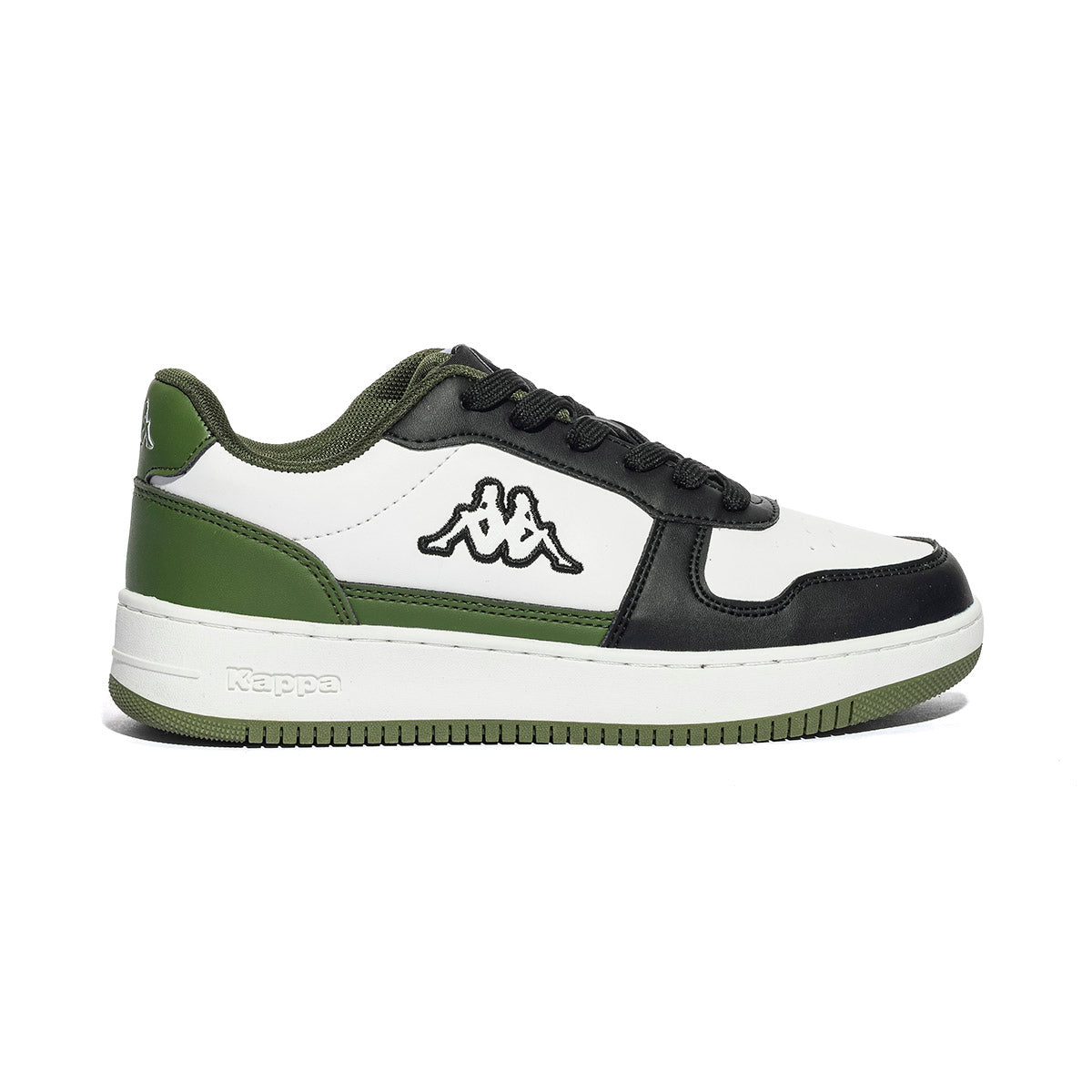 KAPPA KP52G101 WHITE BLACK MIL Sneakers Bambino 