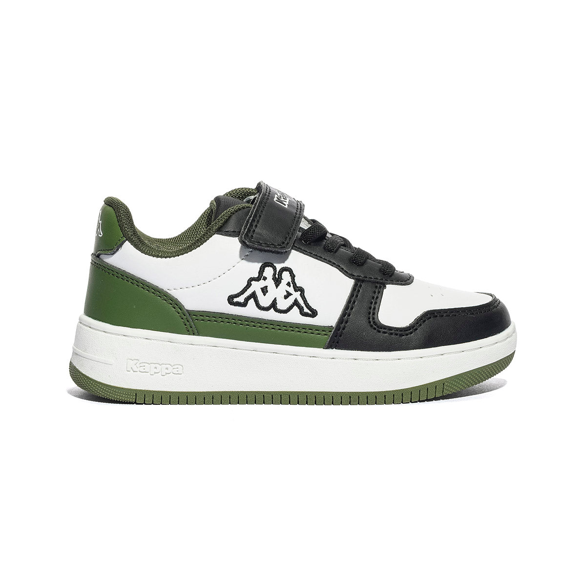 KAPPA KP52P101 WHITE BLACK MIL Sneakers Bambino 