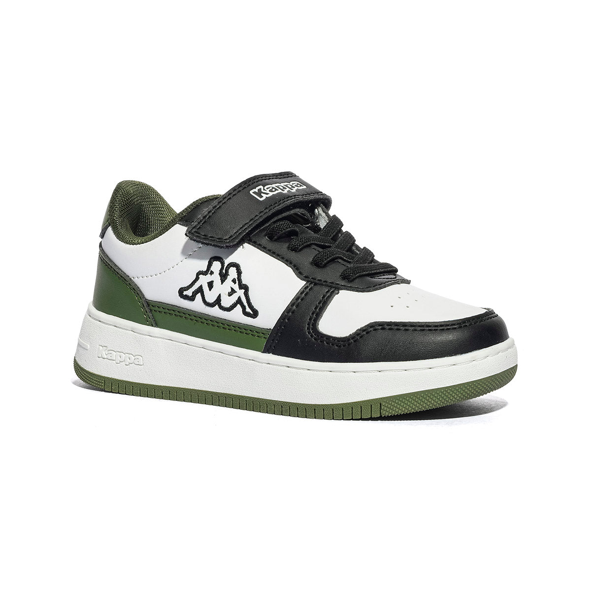 KAPPA KP52P101 WHITE BLACK MIL Sneakers Bambino 