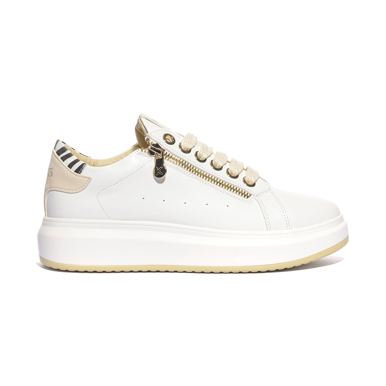 KEYS K11800 WHITE BEIGEWHITE BEIGE Sneakers Donna 