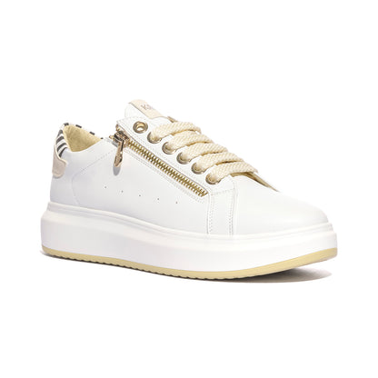 KEYS K11800 WHITE BEIGEWHITE BEIGE Sneakers Donna 