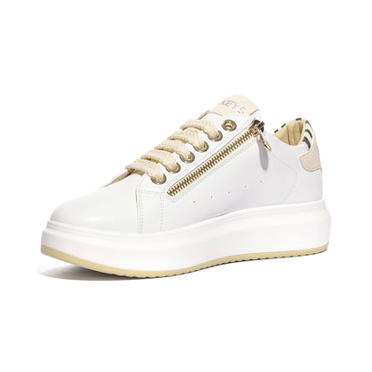 KEYS K11800 WHITE BEIGEWHITE BEIGE Sneakers Donna 