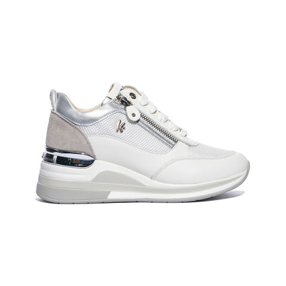 KEYS K11810 WHITE SILVERWHITE SILVER Sneakers Donna 