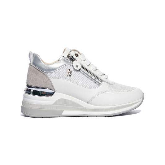 KEYS K11810 WHITE SILVERWHITE SILVER Sneakers Donna 