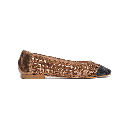 KHARISMA 7120 BRONZO NERO Ballerine Donna 