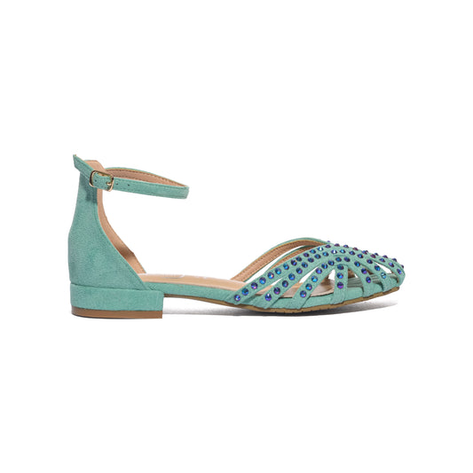 KHARISMA 7125 ALCANTARA ACQUAMARINA Ballerine Donna 