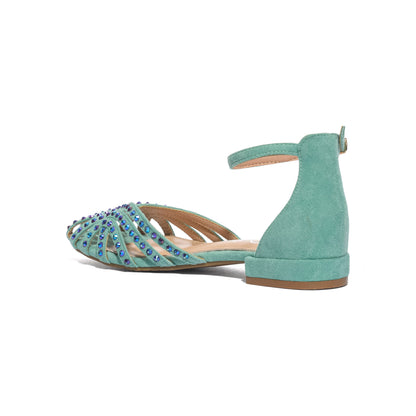 KHARISMA 7125 ALCANTARA ACQUAMARINA Ballerine Donna 