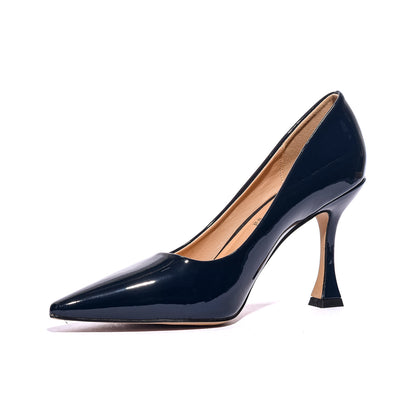 KISS KRISS 4021 VERNICE BLU Decollete Donna 