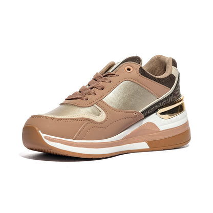 LANCETTI LNC-411 SAND BARLEY GOLD DK SAND Sneakers Donna 