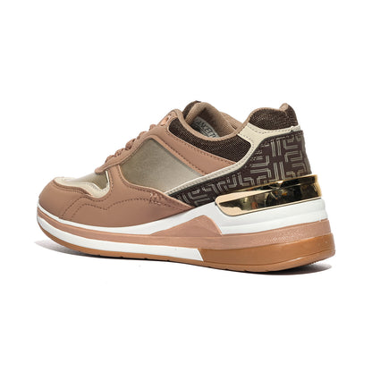 LANCETTI LNC-411 SAND BARLEY GOLD DK SAND Sneakers Donna 