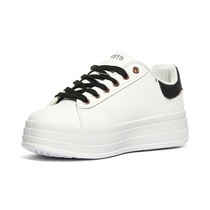 LANCETTI LNC-452 WHITE ROSE GOLD Sneakers Donna 