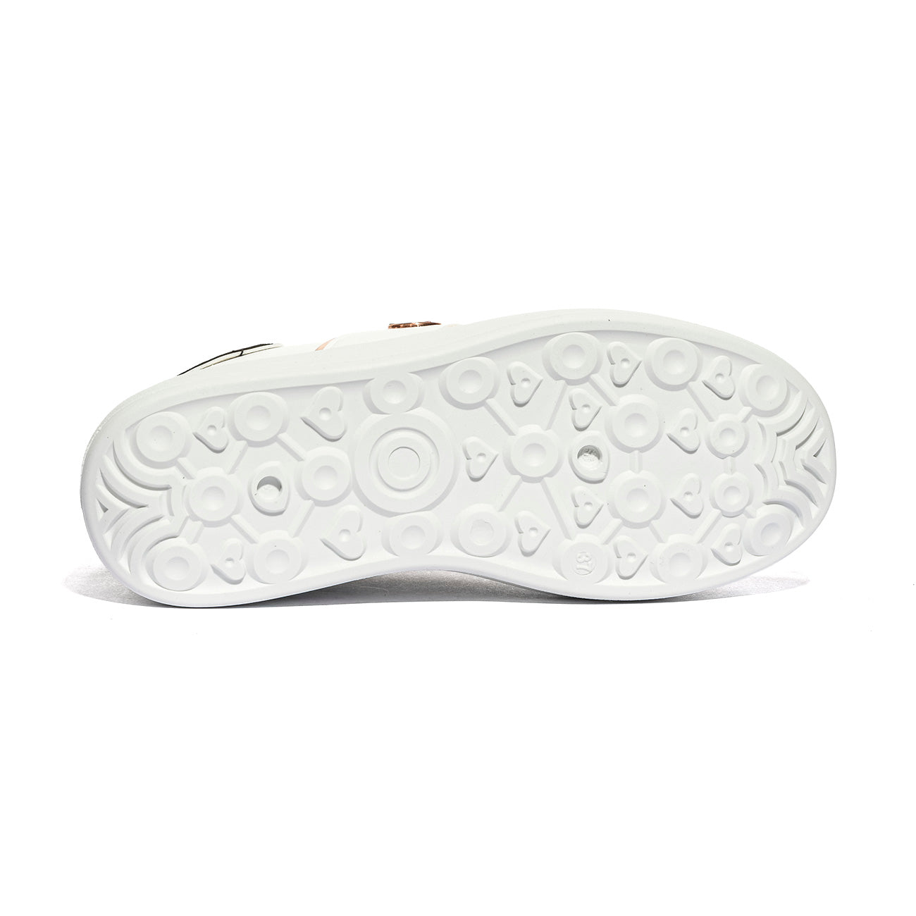 LANCETTI LNC-452 WHITE ROSE GOLD Sneakers Donna 