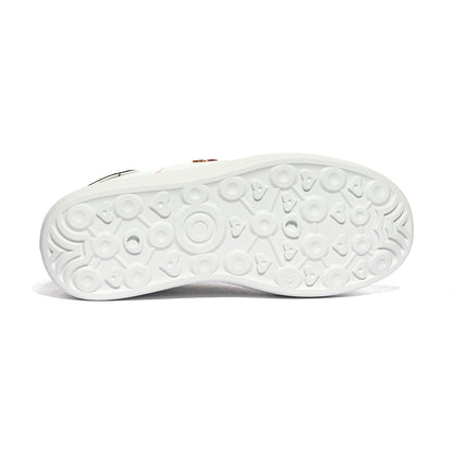 LANCETTI LNC-452 WHITE ROSE GOLD Sneakers Donna 