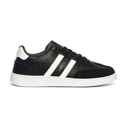 LANCETTI LNC870-1 BLACK WHITE Sneakers Uomo 