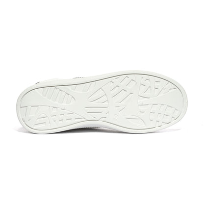 LANCETTI LNC870-2 WHITE BLACK Sneakers Uomo 