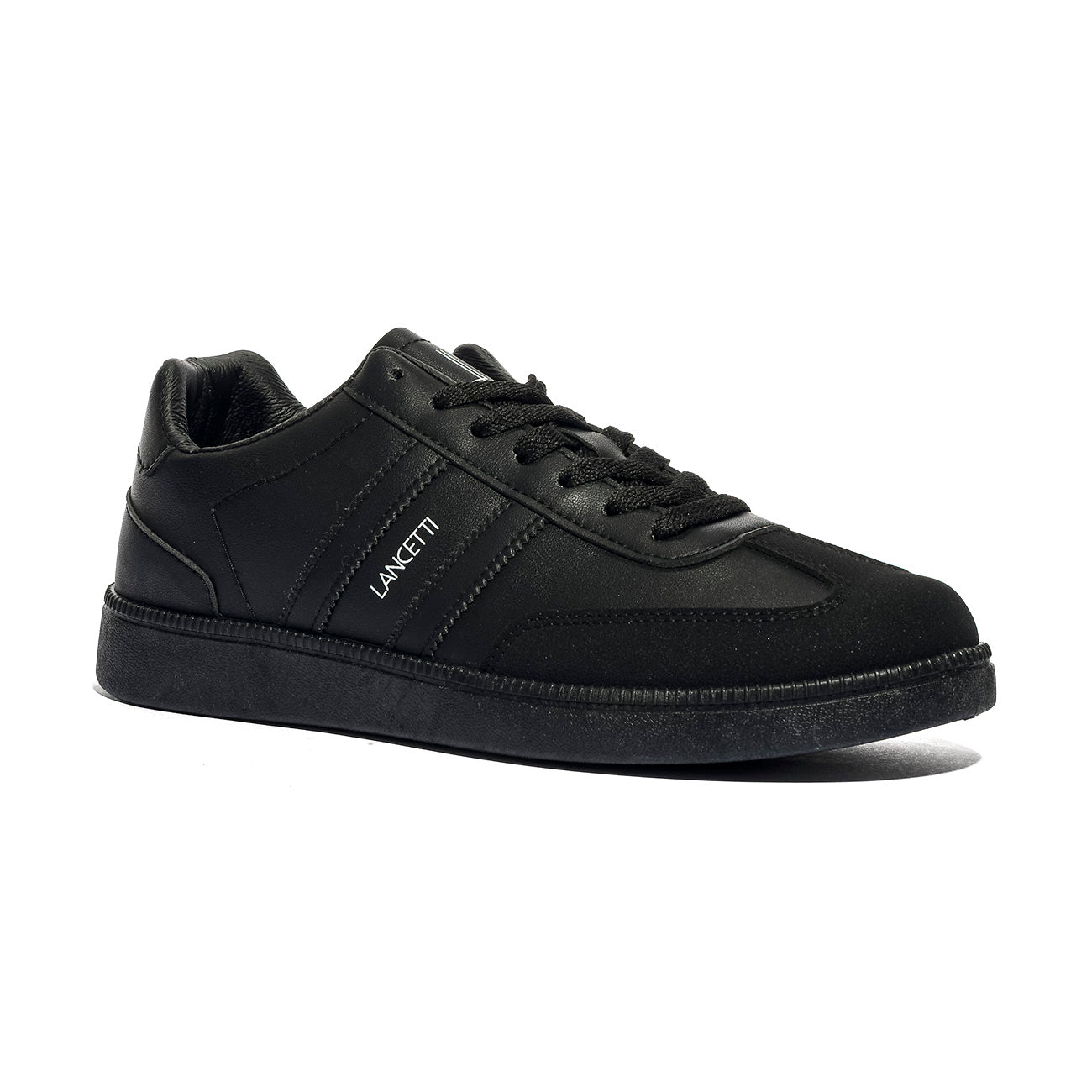 LANCETTI LNC870-4 ALL BLACK Sneakers Uomo 