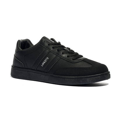 LANCETTI LNC870-4 ALL BLACK Sneakers Uomo 
