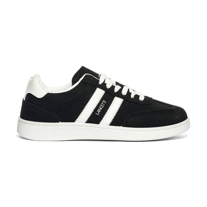 LANCETTI LNC871-1 BLACK WHITE Sneakers Uomo 