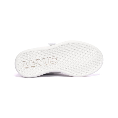 LEVI'S VAVE0200S WHITE NAVY Sneakers Bambino 